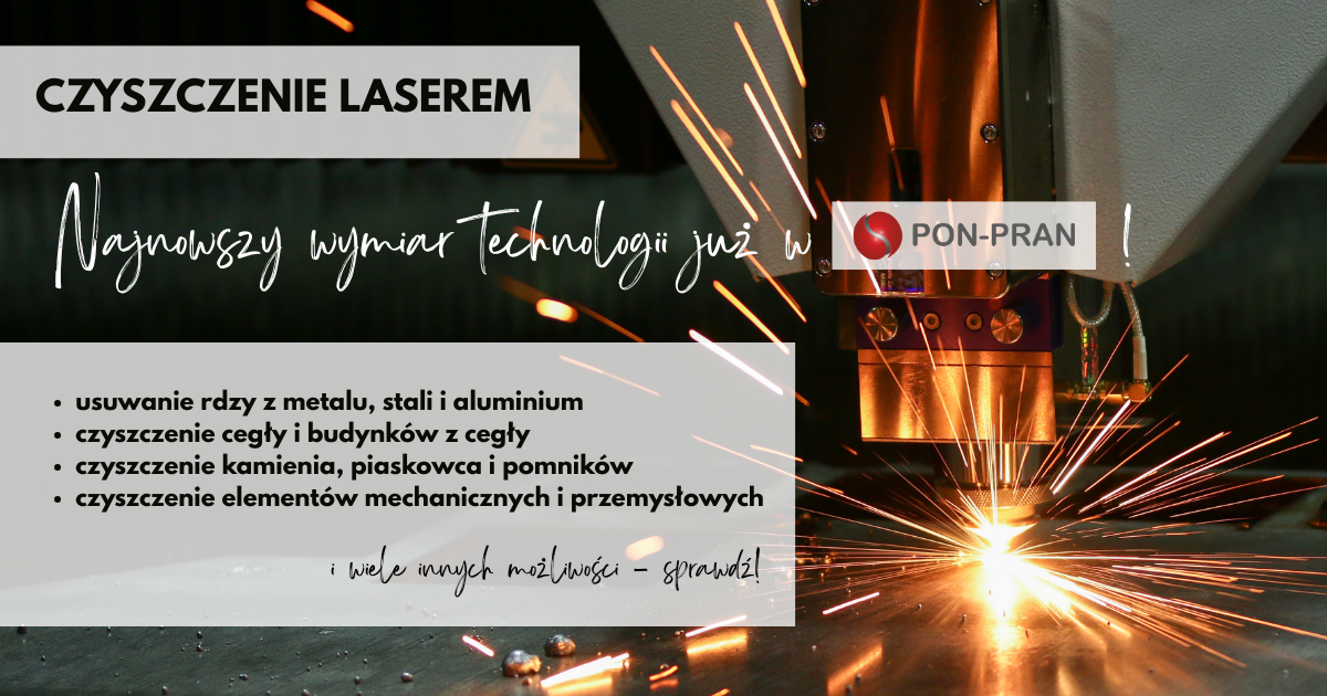 Laserreinigung – effektive Entfernung von Rost und anderen Verschmutzungen mit modernster Technologie jetzt bei PON-PRAN!